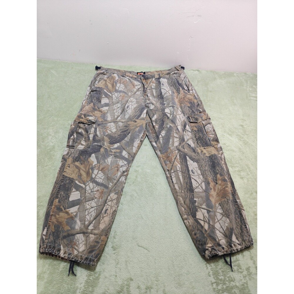 Outfitters Ridge Cargo Pants Mens Size 2XL Organic Cotton Realtree Camo Hunting